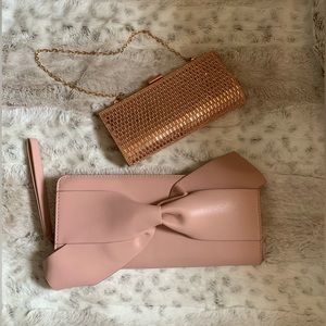 Pink Wristlet/Clutch Bags